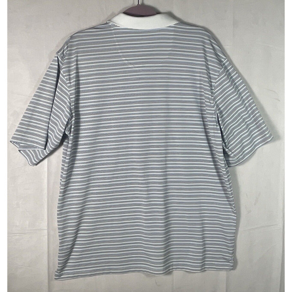 Men's Lone Cypress‎ by Pebble Beach Lux Performance Short Sleeve Polo Shirt XL - Picture 2 of 6